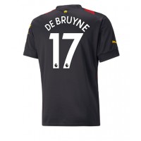 Manchester City Kevin De Bruyne #17 Udebanetrøje 2022-23 Kortærmet